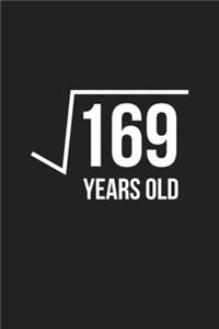 Square Root Of 169 Years Old
