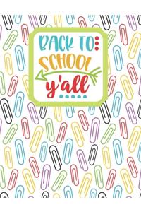 Back to School Y'all