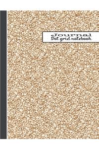 Dot grid notebook journal