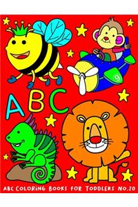 ABC Coloring Books for Toddlers No.20