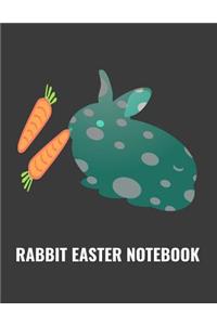 Rabbit Easter Notebook