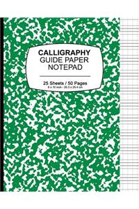 Calligraphy Guide Paper Notepad