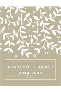 Academic Planner 2019-2020 8.5 x 11