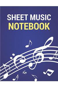 Sheet Music Notebook