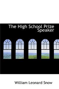 The High School Prize Speaker