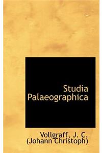 Studia Palaeographica