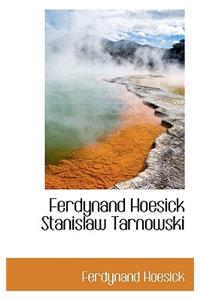Ferdynand Hoesick Stanislaw Tarnowski