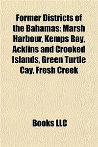 Former Districts of the Bahamas