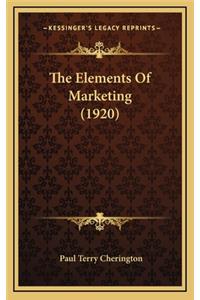 The Elements of Marketing (1920)