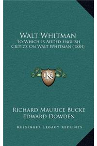 Walt Whitman