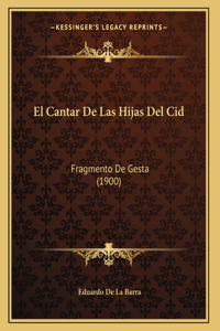 El Cantar De Las Hijas Del Cid