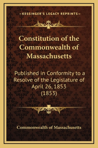 Constitution of the Commonwealth of Massachusetts