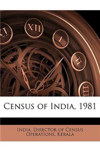 Census of India, 1981 Volume 5