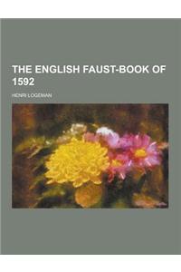 The English Faust-Book of 1592