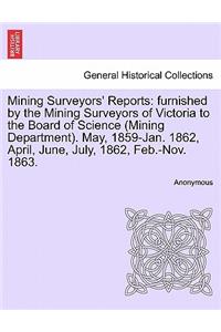 Mining Surveyors' Reports