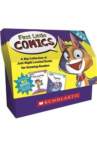 First Little Comics: Guided Reading Levels E & F (Classroom Set)