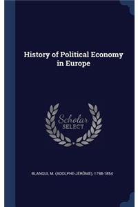 History of Political Economy in Europe