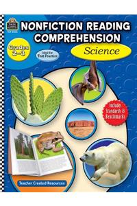 Nonfiction Reading Comprehension: Science, Grades 2-3