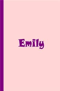 Emily- Personalized Journal