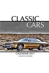 Classic Cars Calendar 2017