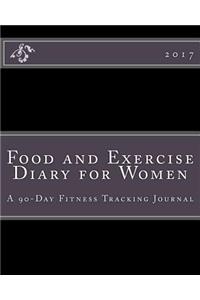 Food and Exercise Diary for Women 2017
