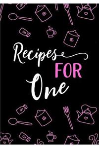 Recipes for One