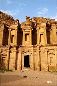 Petra: 6'' X 9'' Lined Notebook Top 100 Wonders of the World Coverwork Book, Planner, Journal, Diary 120 Pages