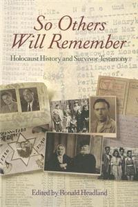 So Others Will Remember