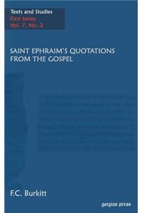 Saint Ephraim's Quotations From The Gospel
