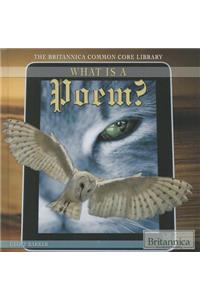 What Is a Poem?
