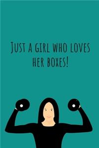 Just a girl who loves her boxes! - Notebook