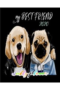 weekly planner my Best friend 2020