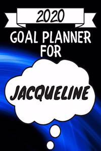 2020 Goal Planner For Jacqueline