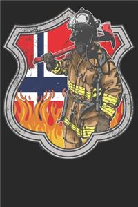Norwegen Feuerwehrmann