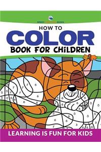 How To Color Book For Children