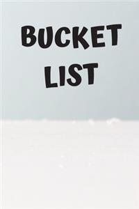 Bucket List