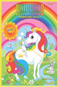 Unicorno Libro Da Colorare