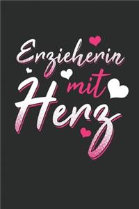 Erzieherin Notizbuch