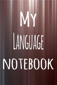 My Language Notebook