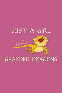 Just A Girl Who Loves Bearded Dragons