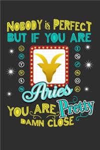 Nobody Is Perfect But If You Are Aries You Are Pretty Damn Close
