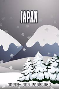 Japan Notiz- und Tagebuch