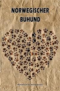 Norwegischer Buhund Notizbuch für Hundehalter