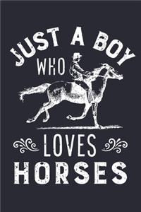 Just a Boy Who Loves Horses