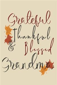 Grateful Thankful & Blessed Grandma