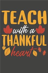 Teach With A Thankful Heart