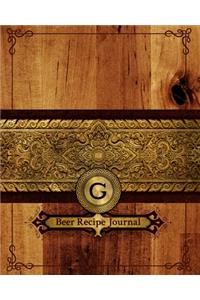 G Beer Recipe Journal