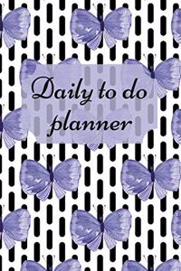 Daily to do planner