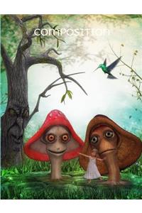 Magic Mushrooms - Composition Notebook