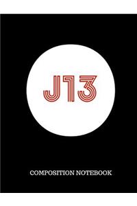 J13 Composition Notebook